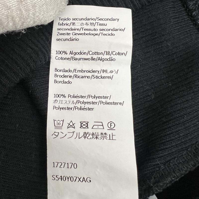 ロエベ LOEWE タンクトップ タンクトップ S540Y07XAG アナグラム ショート丈 クロップドタンクトップ XS 黒 / ブラック / black レディース USED 古着 中古 50167253