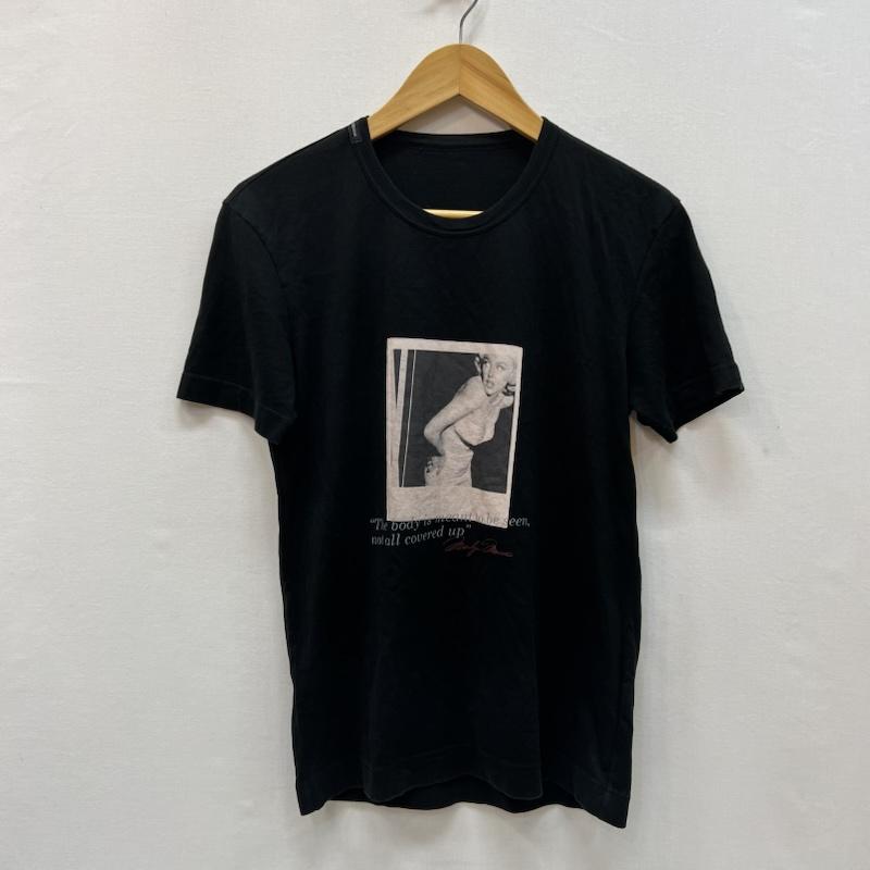ドルチェアンドガッバーナ DOLCE&GABBANA Tシャツ 半袖 マリリンモンロー Tシャツ - 黒 / ブラック / black レディース USED 古着 中古 50167254