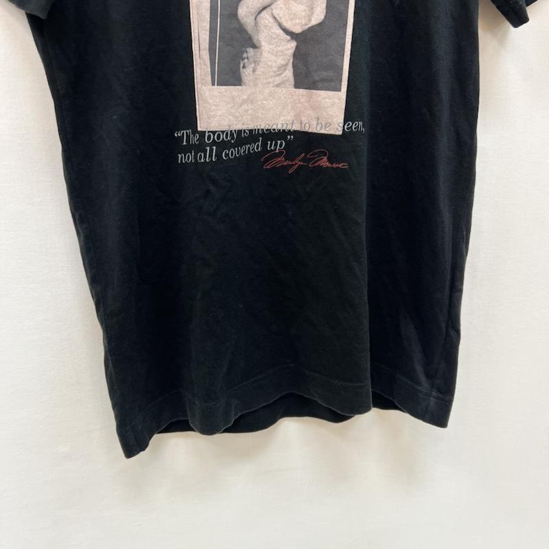 ドルチェアンドガッバーナ DOLCE&GABBANA Tシャツ 半袖 マリリンモンロー Tシャツ - 黒 / ブラック / black レディース USED 古着 中古 50167254