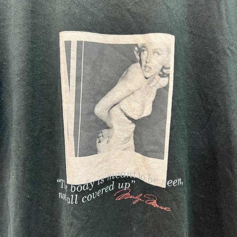ドルチェアンドガッバーナ DOLCE&GABBANA Tシャツ 半袖 マリリンモンロー Tシャツ - 黒 / ブラック / black レディース USED 古着 中古 50167254