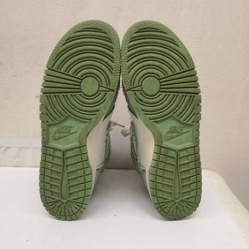 ナイキ NIKE スニーカー スニーカー WMNS DUNK HIGH 1985 Enamel Green DV1143-300 ダンク ハイカットスニーカー 24.5cm レディース USED 古着 中古 50167256
