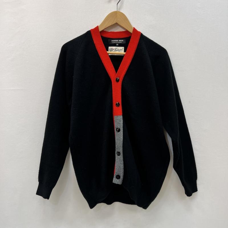 コムデギャルソン COMME des GARCONS カーディガン 長袖 Balmoral スコットランド製 ニット カーディガン DA-N001 AD2018 M 黒 / ブラック / black メンズ USED 古着 中古 50167258