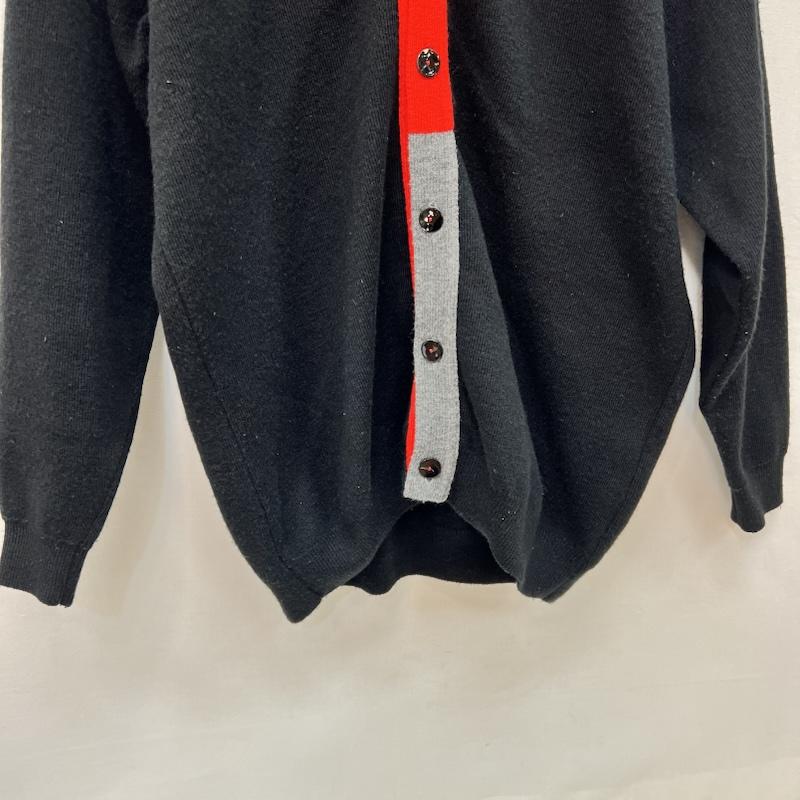 コムデギャルソン COMME des GARCONS カーディガン 長袖 Balmoral スコットランド製 ニット カーディガン DA-N001 AD2018 M 黒 / ブラック / black メンズ USED 古着 中古 50167258