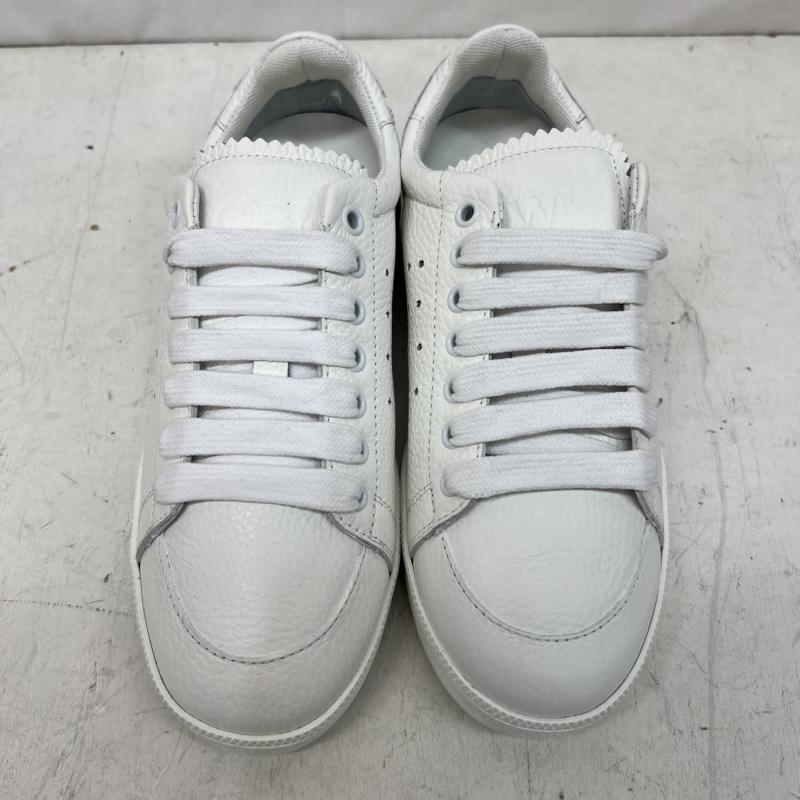 ロエベ LOEWE スニーカー スニーカー アナグラム ロゴ レザースニーカー size37 - 白 / ホワイト / white レディース USED 古着 中古 50167262