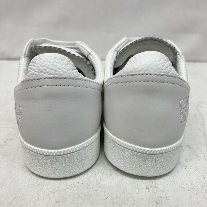ロエベ LOEWE スニーカー スニーカー アナグラム ロゴ レザースニーカー size37 - 白 / ホワイト / white レディース USED 古着 中古 50167262