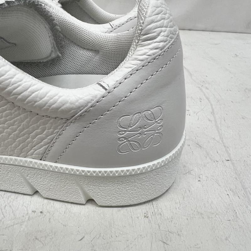 ロエベ LOEWE スニーカー スニーカー アナグラム ロゴ レザースニーカー size37 - 白 / ホワイト / white レディース USED 古着 中古 50167262