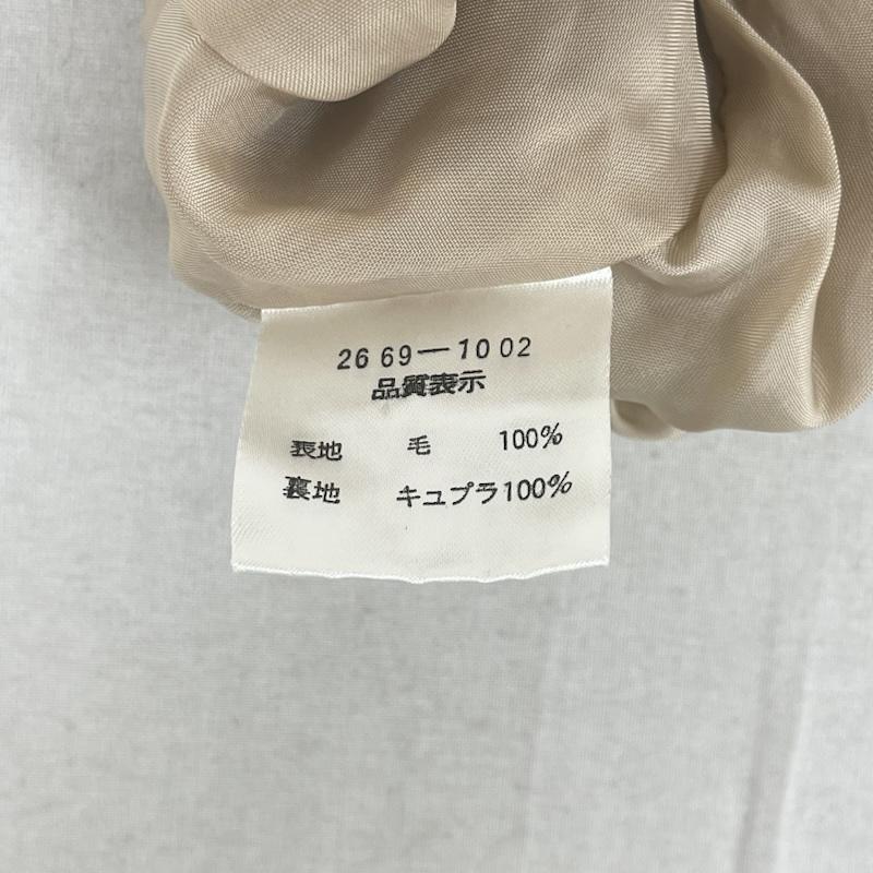バレンシアガ BALENCIAGA ジャケット、上着 ジャケット、ブレザー 日本製 ウール カジュアル シングル ジャケット 26 69-10 02 38 ベージュ / ベージュ / beige レディース USED 古着 中古 50167269