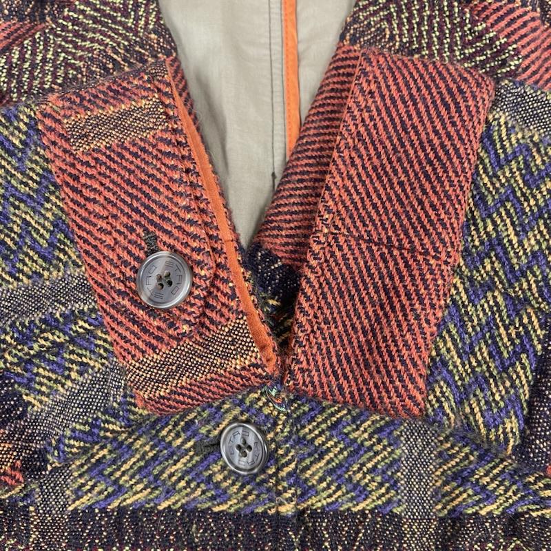 エトロ ETRO ジャケット、上着 ジャケット、ブレザー イタリア製 ヴィンテージ ウール ブレンド ブレザー ジャケット 46 マルチカラー / マルチカラー / multicolor レディース USED 古着 中古 50167270