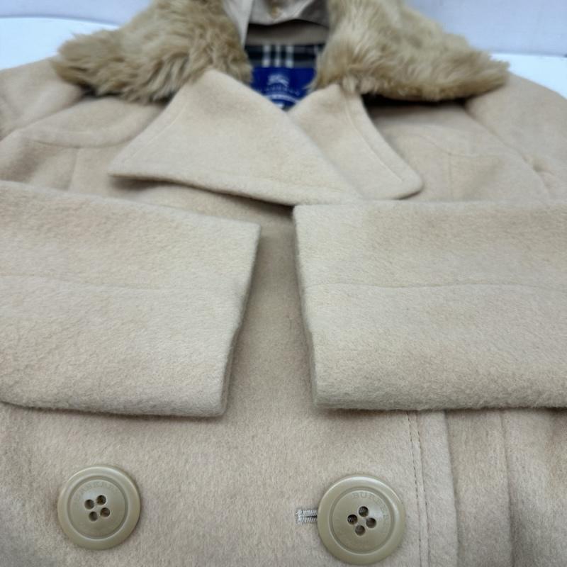 バーバリー・ブルーレーベル BURBERRY BLUE LABEL コート コート一般 アンゴラ ウール トレンチ コート FNF38-763-42 36 ベージュ / ベージュ / beige レディース USED 古着 中古 50167279