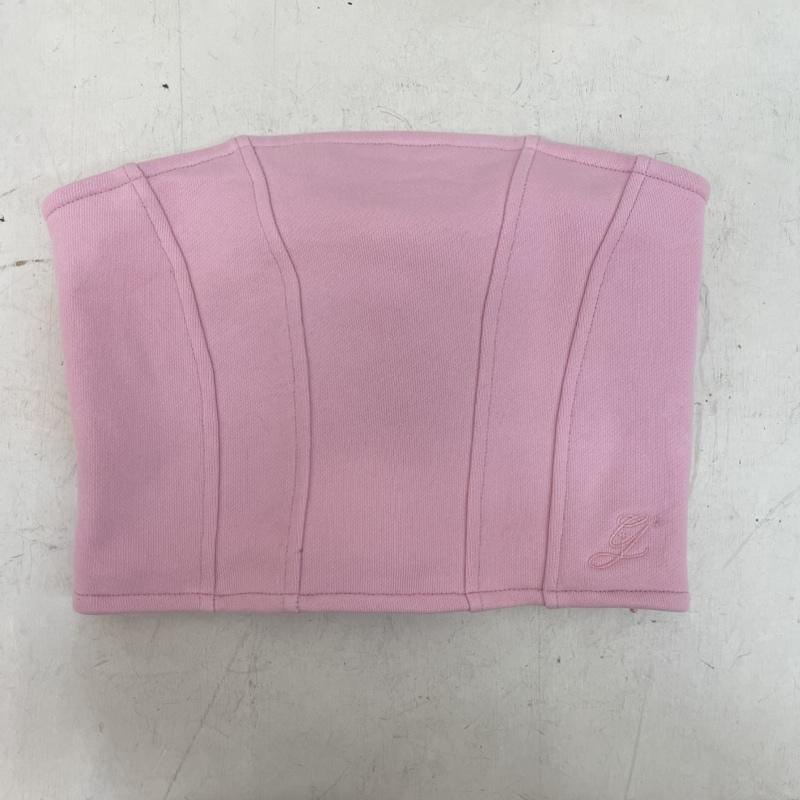 古着 USED ウェア ウェア Gally Roll 3ピース コルセット スウェット セットアップ YZ0026 S 桃 / ピンク / pink レディース USED 古着 中古 50167280