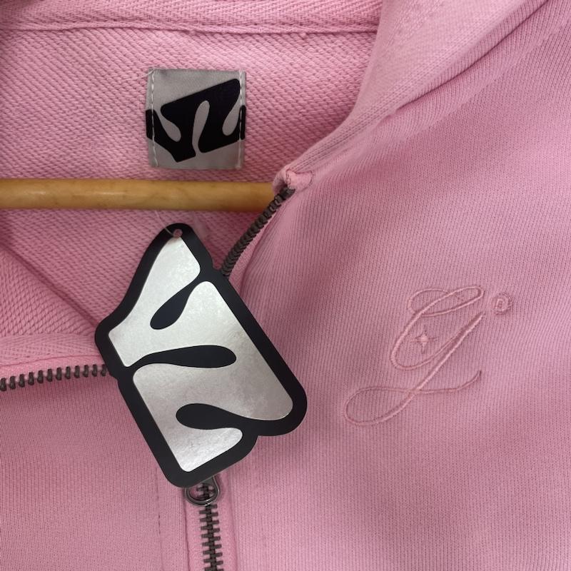 古着 USED ウェア ウェア Gally Roll 3ピース コルセット スウェット セットアップ YZ0026 S 桃 / ピンク / pink レディース USED 古着 中古 50167280