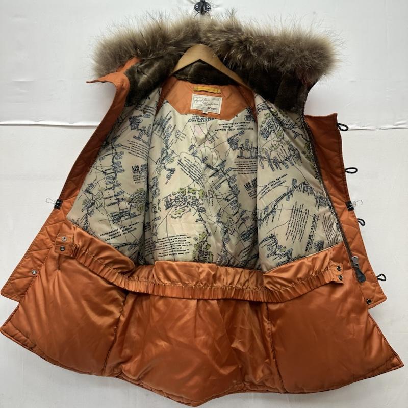 アヴィレックス AVIREX ジャケット、上着 フライトジャケット N-3B WAPPEN MODIFIED フライト ジャケット 6122044 XXL 橙 / オレンジ / orange メンズ USED 古着 中古 50167281