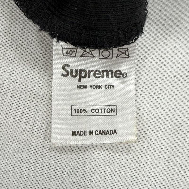 シュプリーム Supreme Tシャツ 半袖 半袖 無地 クルーネック ラグラン Tシャツ L 無地 黒 / ブラック / black メンズ USED 古着 中古 50167284