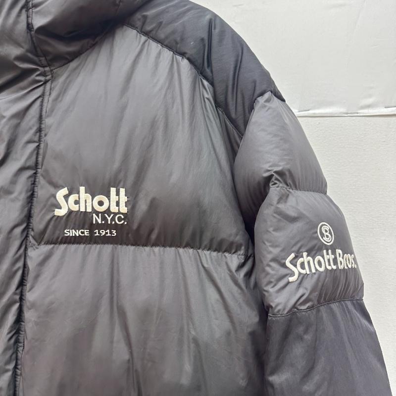 ショット schott ジャケット、上着 ダウンジャケット HYBRID DOWN JKT ダウン ジャケット 3102056 L 黒 / ブラック / black メンズ USED 古着 中古 50167285