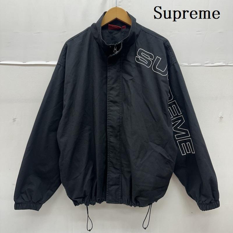 シュプリーム Supreme ジャケット、上着 ジャンパー、ブルゾン 23AW Spellout Embroidered Track Jacket ナイロン トラック ジャケット M 黒 / ブラック / black メンズ USED 古着 中古 50167288