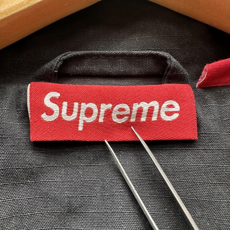 シュプリーム Supreme ジャケット、上着 ジャンパー、ブルゾン 23AW Spellout Embroidered Track Jacket ナイロン トラック ジャケット M 黒 / ブラック / black メンズ USED 古着 中古 50167288