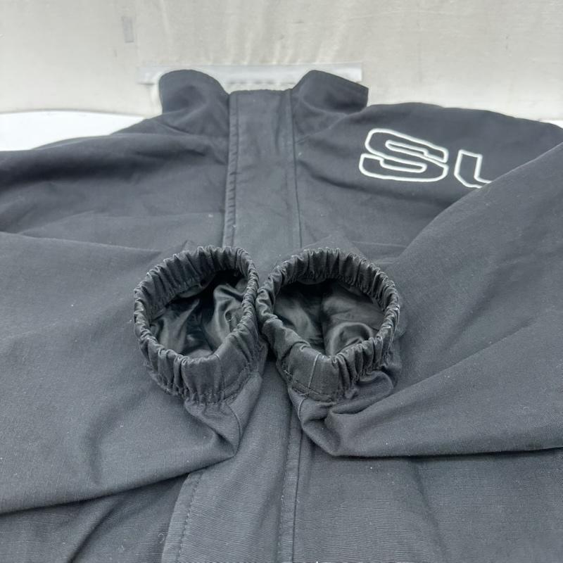 シュプリーム Supreme ジャケット、上着 ジャンパー、ブルゾン 23AW Spellout Embroidered Track Jacket ナイロン トラック ジャケット M 黒 / ブラック / black メンズ USED 古着 中古 50167288