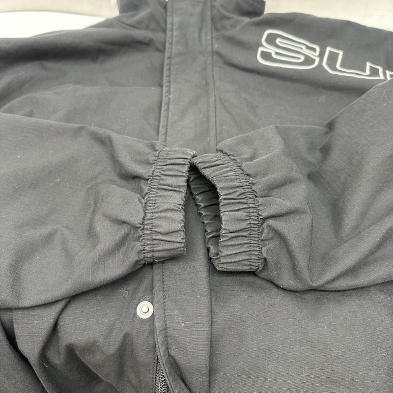 シュプリーム Supreme ジャケット、上着 ジャンパー、ブルゾン 23AW Spellout Embroidered Track Jacket ナイロン トラック ジャケット M 黒 / ブラック / black メンズ USED 古着 中古 50167288