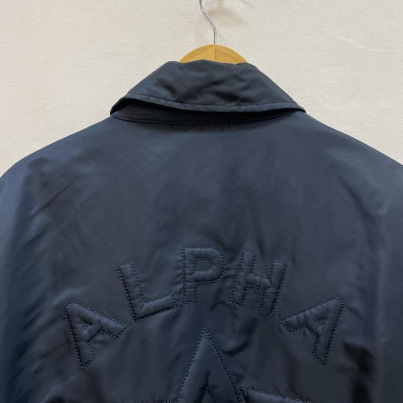 アルファ インダストリー Alpha Industries ジャケット、上着 フライトジャケット ワッペン カスタム 刺繍 20304-067 CWU-45 XL 紺 / ネイビー / navy メンズ USED 古着 中古 50167290