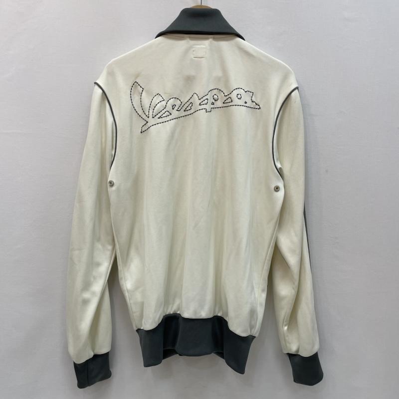 アディダス adidas ジャケット、上着 ジャンパー、ブルゾン Vespa ベスパ コラボ トラックジャケット ジャージ 0 アイボリー / アイボリー / X 灰 / グレー / gray メンズ USED 古着 中古 50167297