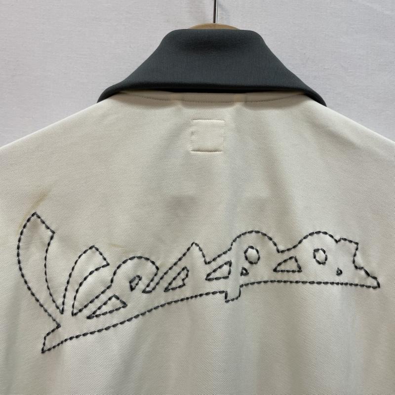 アディダス adidas ジャケット、上着 ジャンパー、ブルゾン Vespa ベスパ コラボ トラックジャケット ジャージ 0 アイボリー / アイボリー / X 灰 / グレー / gray メンズ USED 古着 中古 50167297
