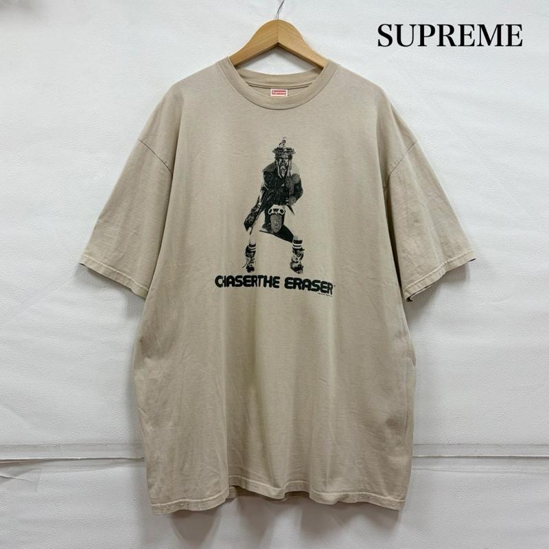 シュプリーム Supreme Tシャツ 半袖 2003 Rammellzee ラメルジー コラボ 半袖 グラフィックプリント Tシャツ ロゴ USA製 XL ロゴ、文字 X プリント ベージュ / ベージュ / beige X 黒 / ブラック / black メンズ USED 古着 中古 50167299