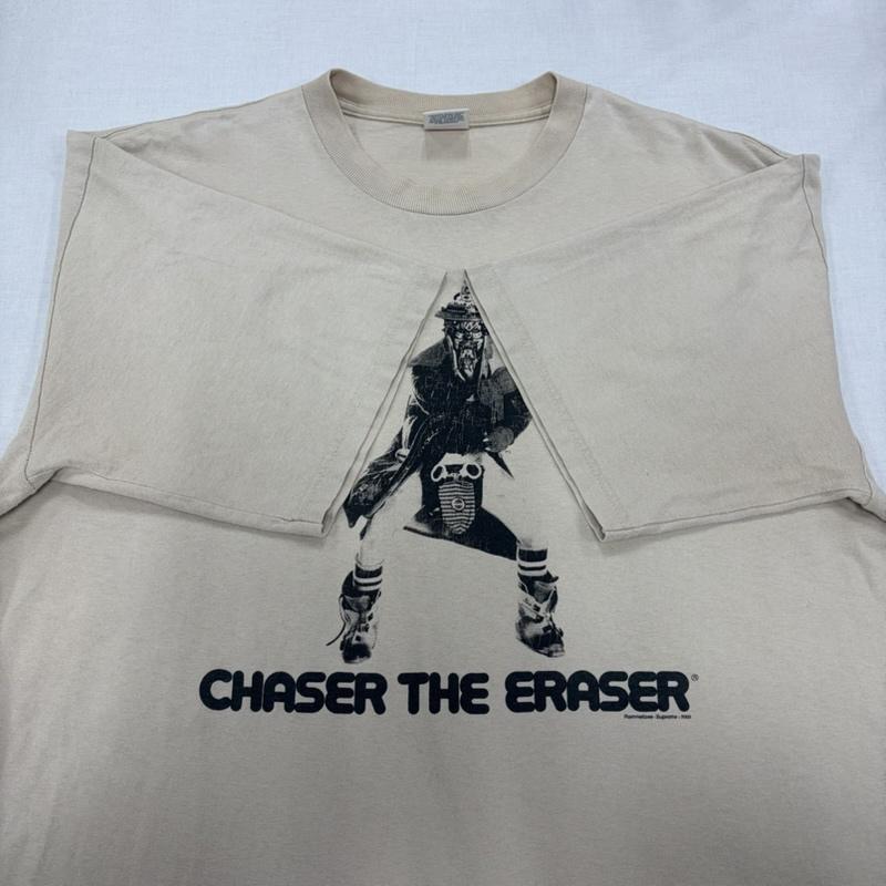 シュプリーム Supreme Tシャツ 半袖 2003 Rammellzee ラメルジー コラボ 半袖 グラフィックプリント Tシャツ ロゴ USA製 XL ロゴ、文字 X プリント ベージュ / ベージュ / beige X 黒 / ブラック / black メンズ USED 古着 中古 50167299