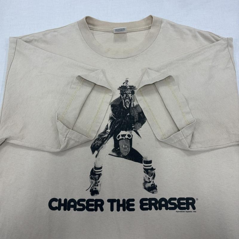 シュプリーム Supreme Tシャツ 半袖 2003 Rammellzee ラメルジー コラボ 半袖 グラフィックプリント Tシャツ ロゴ USA製 XL ロゴ、文字 X プリント ベージュ / ベージュ / beige X 黒 / ブラック / black メンズ USED 古着 中古 50167299