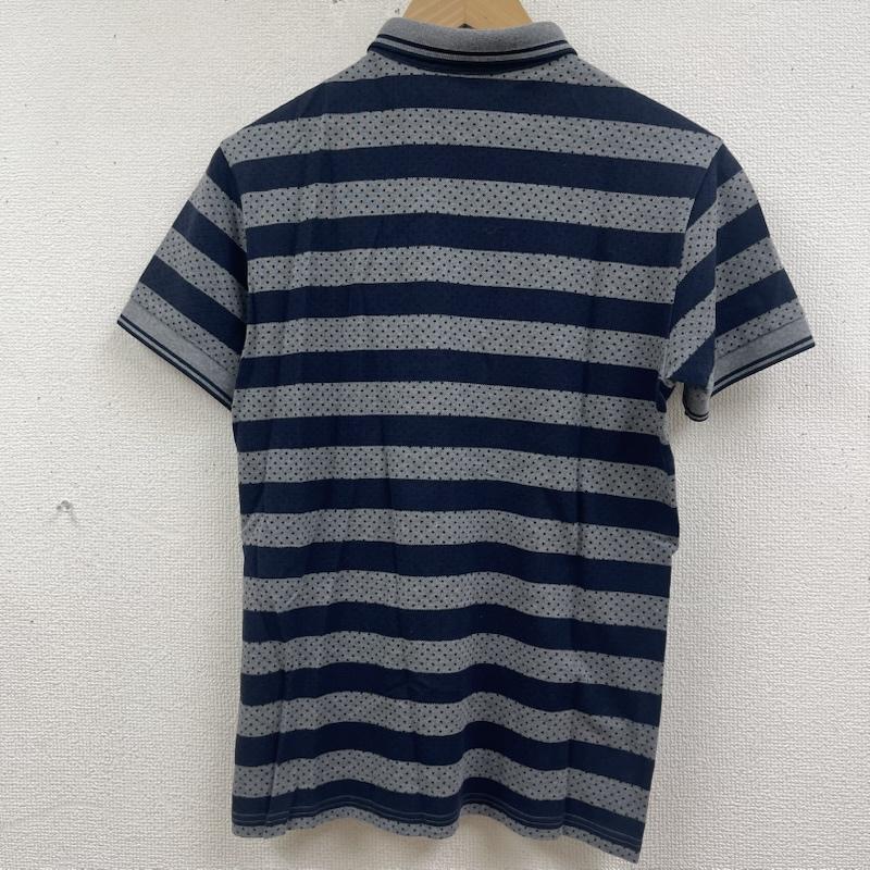 フレッドペリー FRED PERRY ポロシャツ 半袖 日本製 ロゴ刺繍 半袖 ボーダー ポロシャツ F1279 S 紺 / ネイビー / navy メンズ USED 古着 中古 50167300