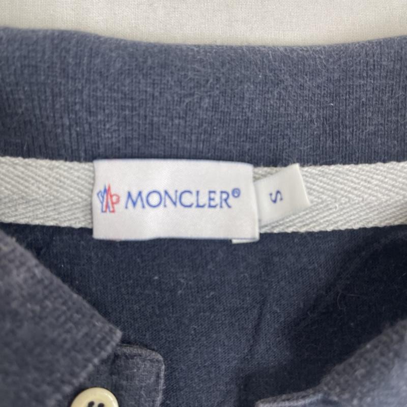 モンクレール MONCLER ポロシャツ 半袖 ロゴ パッチ 刺繍 ボーダー柄 半袖 ポロシャツ p239nct S マルチカラー / マルチカラー / multicolor メンズ USED 古着 中古 50167301