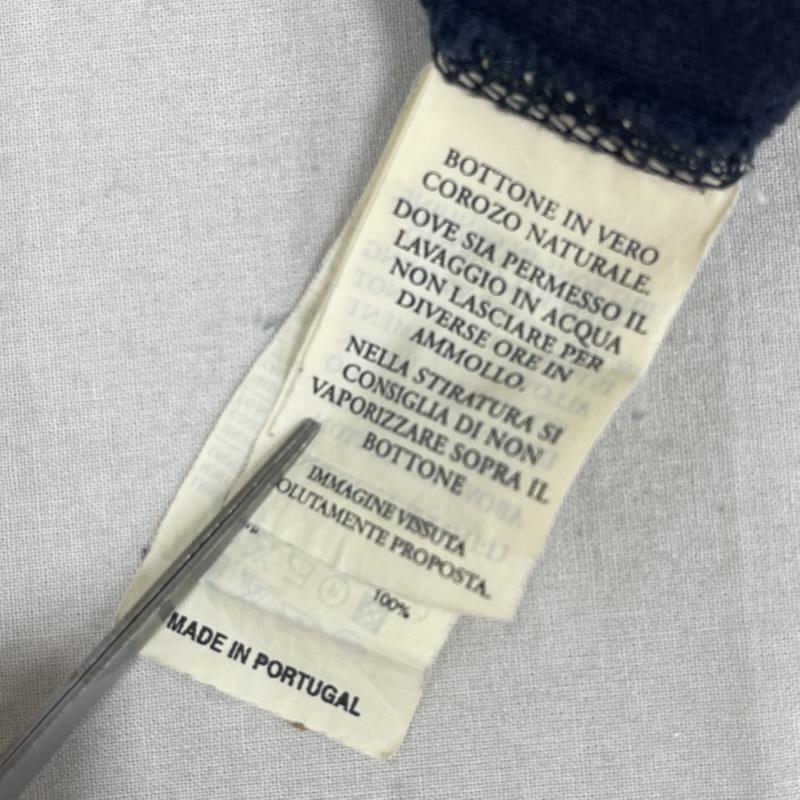 モンクレール MONCLER ポロシャツ 半袖 ロゴ パッチ 刺繍 ボーダー柄 半袖 ポロシャツ p239nct S マルチカラー / マルチカラー / multicolor メンズ USED 古着 中古 50167301