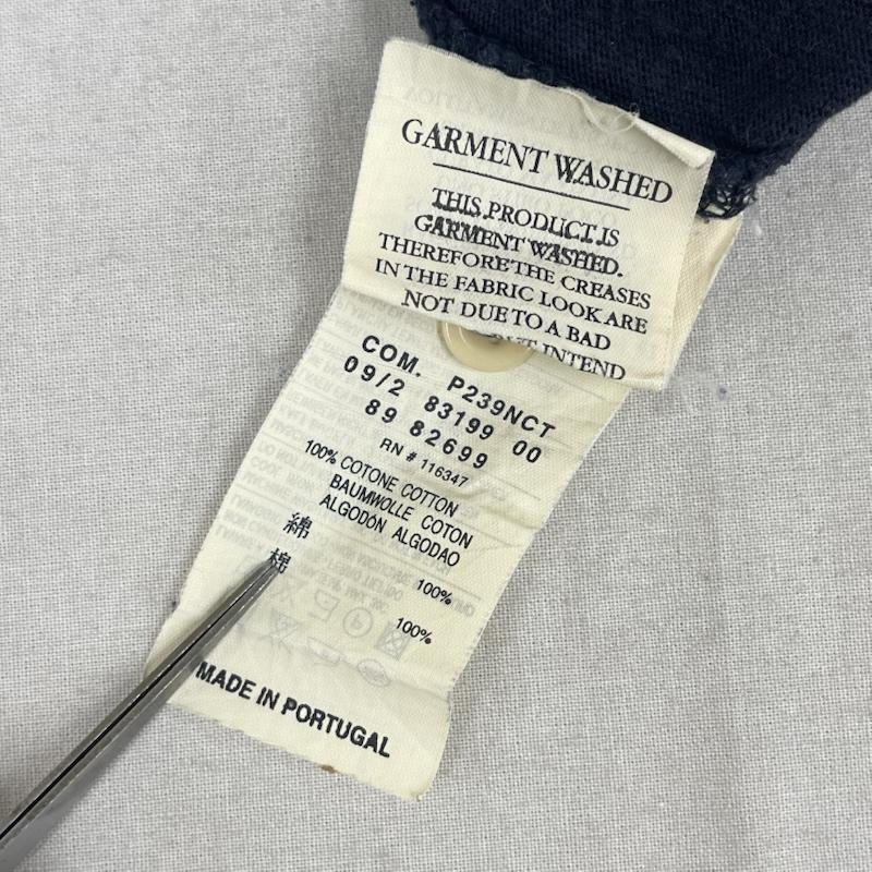 モンクレール MONCLER ポロシャツ 半袖 ロゴ パッチ 刺繍 ボーダー柄 半袖 ポロシャツ p239nct S マルチカラー / マルチカラー / multicolor メンズ USED 古着 中古 50167301