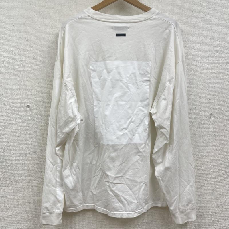 シュタイン stein Tシャツ 半袖 日本製 SCENE ロゴ オーバーサイズ ロングスリーブ Tシャツ M 白 / ホワイト / white メンズ USED 古着 中古 50167305
