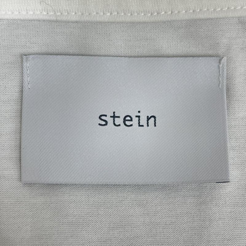シュタイン stein Tシャツ 半袖 日本製 SCENE ロゴ オーバーサイズ ロングスリーブ Tシャツ M 白 / ホワイト / white メンズ USED 古着 中古 50167305