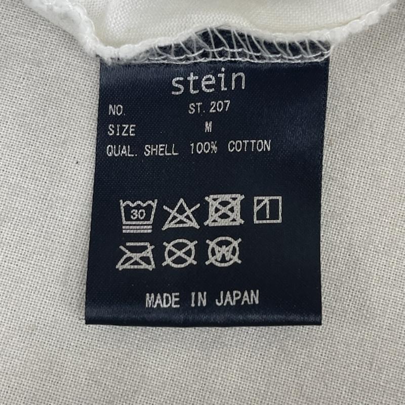 シュタイン stein Tシャツ 半袖 日本製 SCENE ロゴ オーバーサイズ ロングスリーブ Tシャツ M 白 / ホワイト / white メンズ USED 古着 中古 50167305