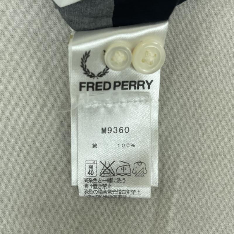フレッドペリー FRED PERRY シャツ、ブラウス 半袖 ブロック ギンガム チェック柄 半袖 ボタン ダウンシャツ m9360 XS マルチカラー / マルチカラー / multicolor メンズ USED 古着 中古 50167308