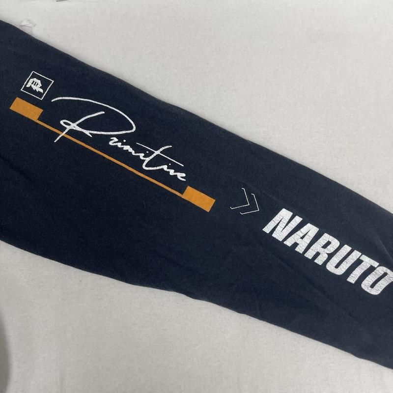 古着 USED Tシャツ 長袖 Primitive Skateboarding NARUTO -ナルト- 疾風伝 コラボ ロングスリーブ Tシャツ S 黒 / ブラック / black メンズ USED 古着 中古 50167311