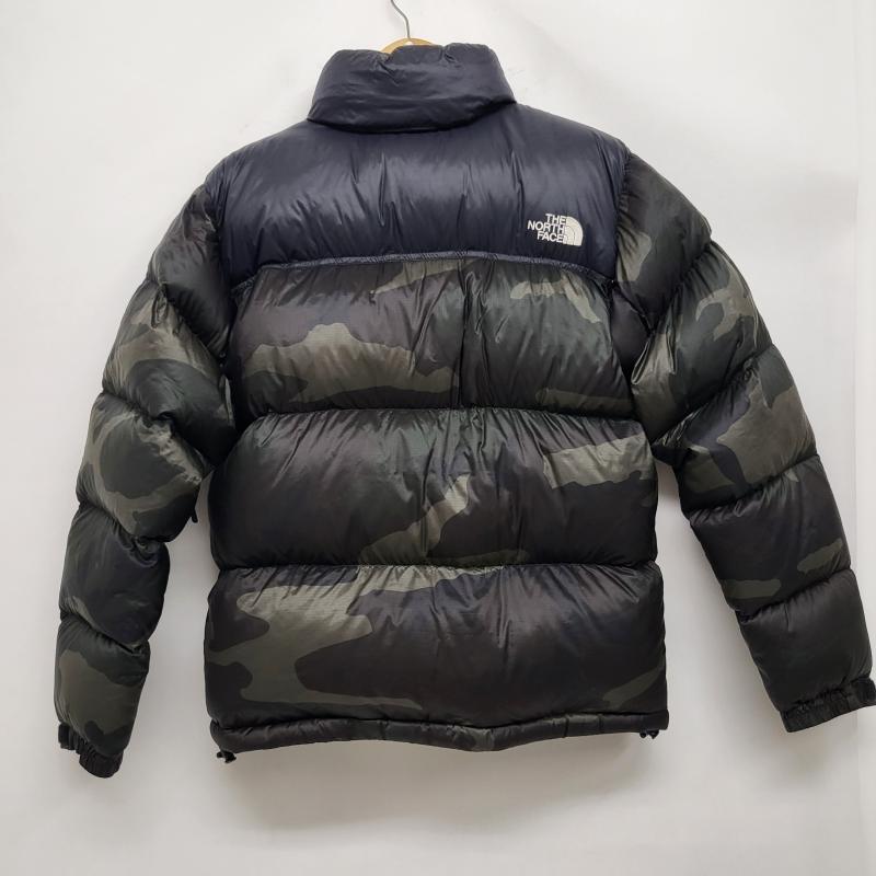 ザノースフェイス THE NORTH FACE ジャケット、上着 ダウンジャケット ノベルティヌプシ ダウンジャケット アウター スポーツ アウトドア ND91408 M カモフラージュ柄・迷彩 黒 / ブラック / black メンズ USED 古着 中古 50167314