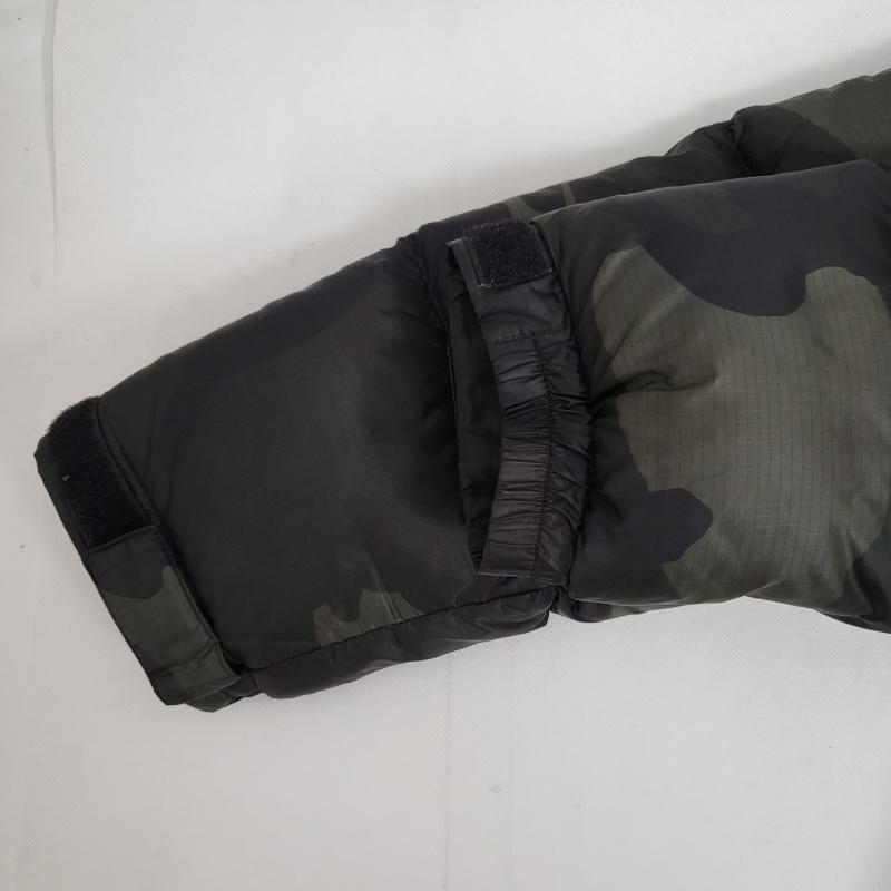 ザノースフェイス THE NORTH FACE ジャケット、上着 ダウンジャケット ノベルティヌプシ ダウンジャケット アウター スポーツ アウトドア ND91408 M カモフラージュ柄・迷彩 黒 / ブラック / black メンズ USED 古着 中古 50167314