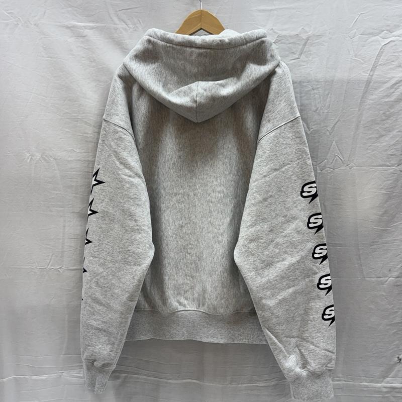 ステューシー STUSSY パーカー 長袖 SPEEDWAY ZIP HOODIE スリーブロゴ フルジップ フーディ スウェット パーカー XL メンズ USED 古着 中古 50167319