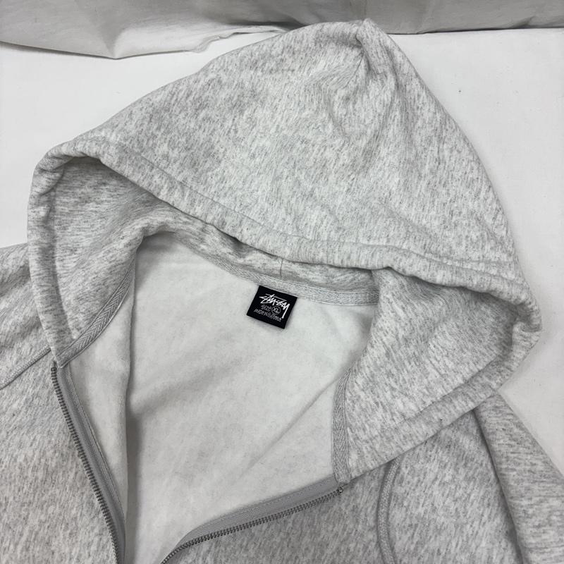 ステューシー STUSSY パーカー 長袖 SPEEDWAY ZIP HOODIE スリーブロゴ フルジップ フーディ スウェット パーカー XL メンズ USED 古着 中古 50167319