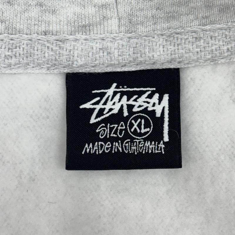 ステューシー STUSSY パーカー 長袖 SPEEDWAY ZIP HOODIE スリーブロゴ フルジップ フーディ スウェット パーカー XL メンズ USED 古着 中古 50167319