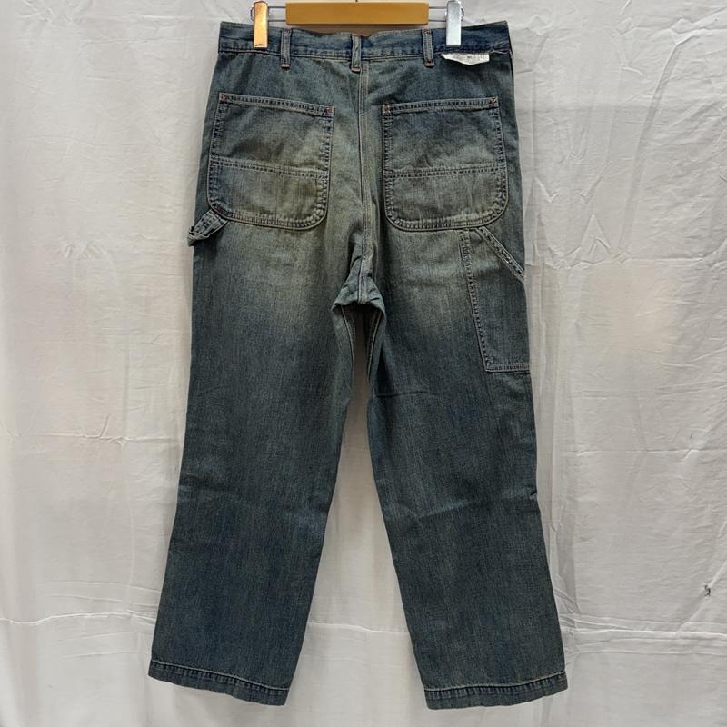 ヒューストン HOUSTON パンツ ワークパンツ、ペインターパンツ 10175 デニム ワーク ペインター パンツ UNION MADE ユニオンチケット 32インチ メンズ USED 古着 中古 50167321