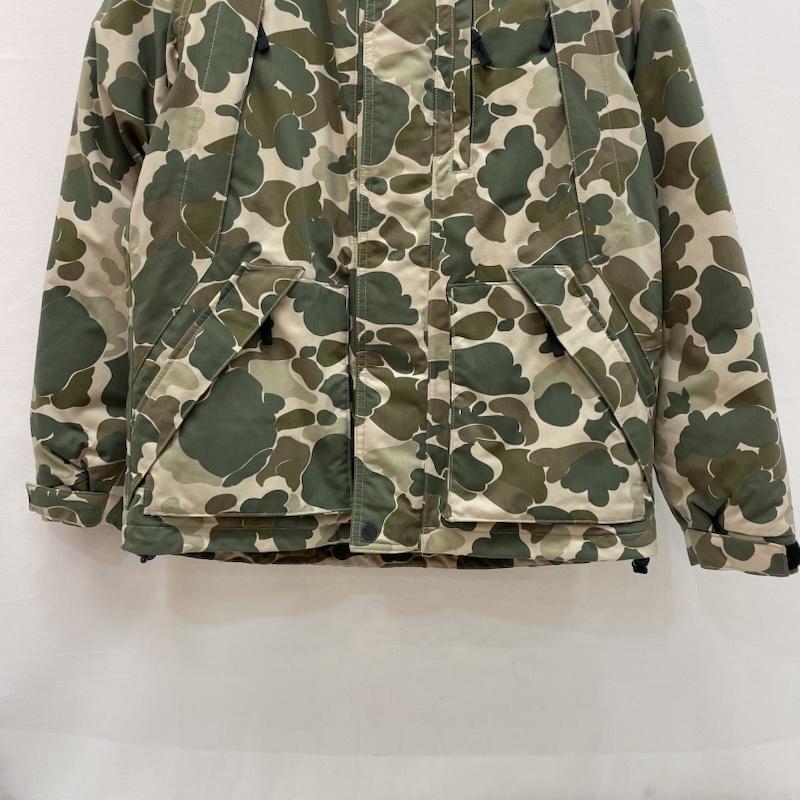 ザノースフェイス THE NORTH FACE ジャケット、上着 ダウンジャケット エレバスジャケット マウンテンジャケット ダックハンターカモ M カモフラージュ柄・迷彩 カーキ / カーキ / khaki X ベージュ / ベージュ / beige メンズ USED 古着 中古 50167325