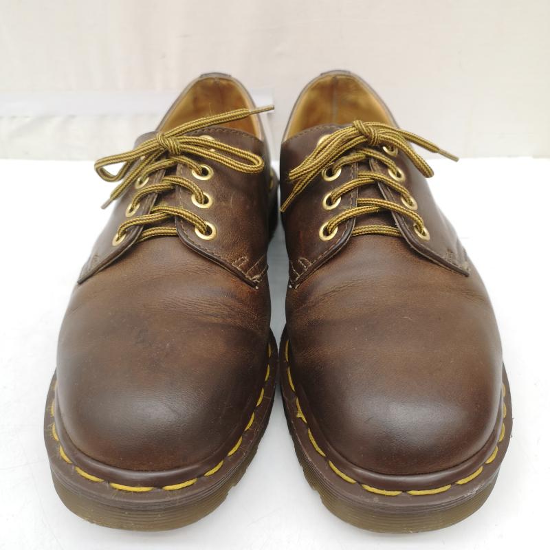 ドクターマーチン Dr.Martens 革靴 革靴 イングランド製 1561 4ホール プレーントゥ 革靴 UK：7 茶 / ブラウン / brown メンズ USED 古着 中古 50167329