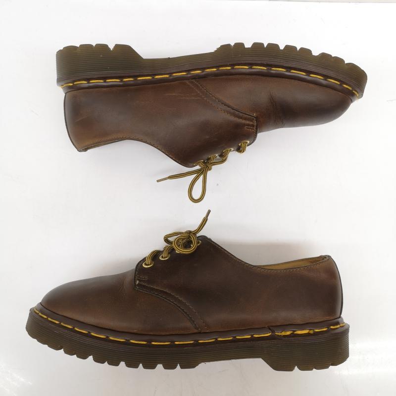 ドクターマーチン Dr.Martens 革靴 革靴 イングランド製 1561 4ホール プレーントゥ 革靴 UK：7 茶 / ブラウン / brown メンズ USED 古着 中古 50167329