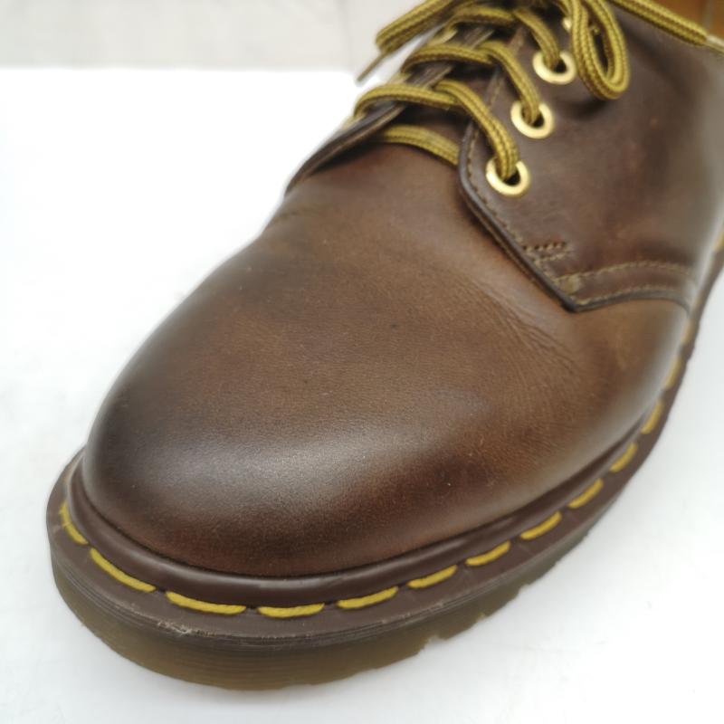 ドクターマーチン Dr.Martens 革靴 革靴 イングランド製 1561 4ホール プレーントゥ 革靴 UK：7 茶 / ブラウン / brown メンズ USED 古着 中古 50167329