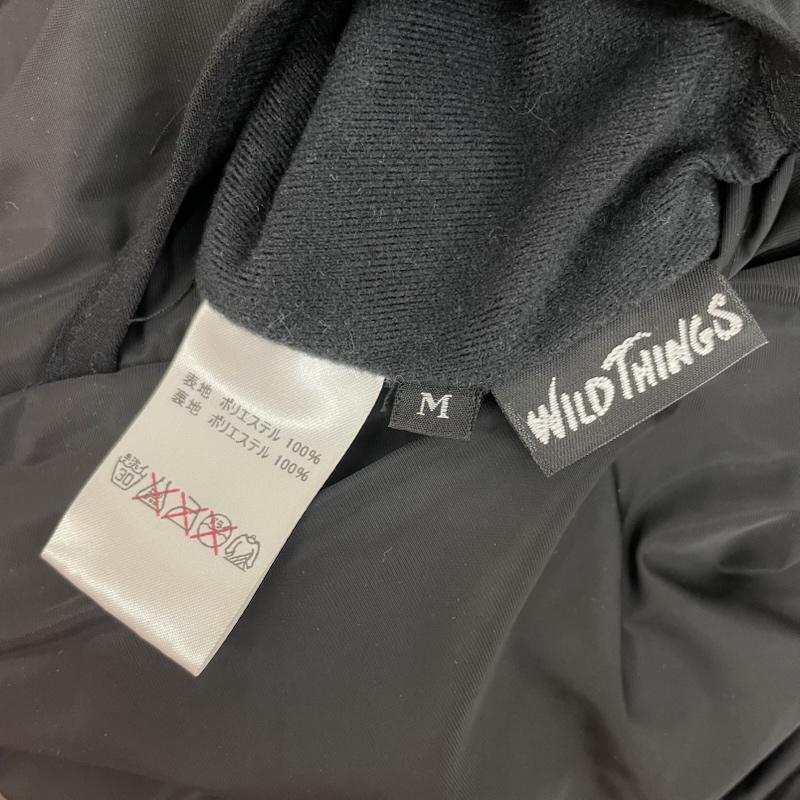 ワイルドシングス WILD THINGS トレーナー 長袖 ハーフジップ フリース プルオーバー カエル 総柄 M 灰 / グレー / gray メンズ USED 古着 中古 50167331