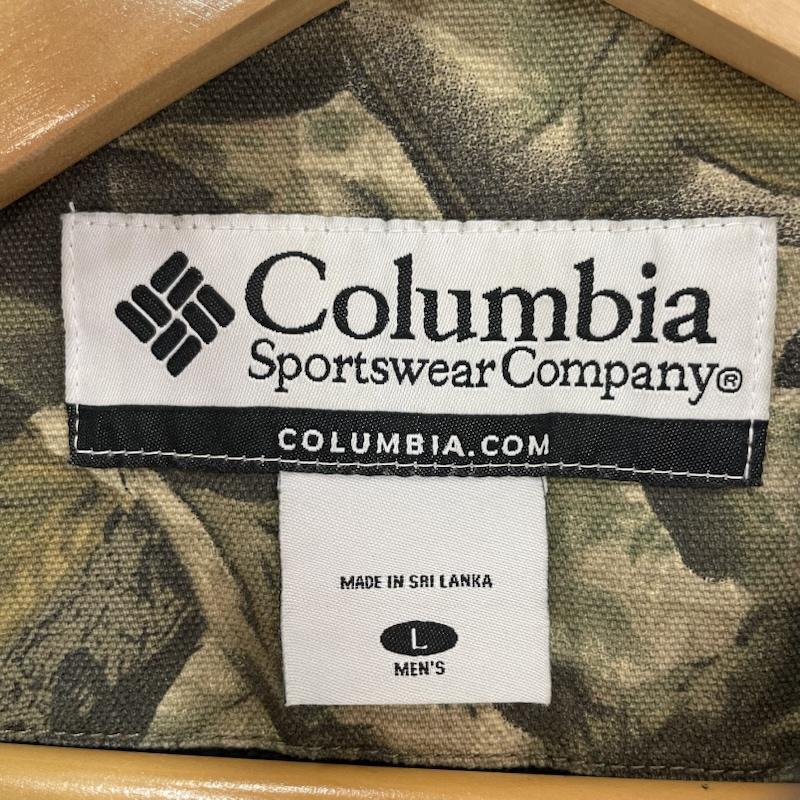 コロンビア Columbia ジャケット、上着 ジャンパー、ブルゾン ハンティングジャケット カバーオール リアルツリー 裏起毛 L カモフラージュ柄・迷彩 カーキ / カーキ / khaki メンズ USED 古着 中古 50167333