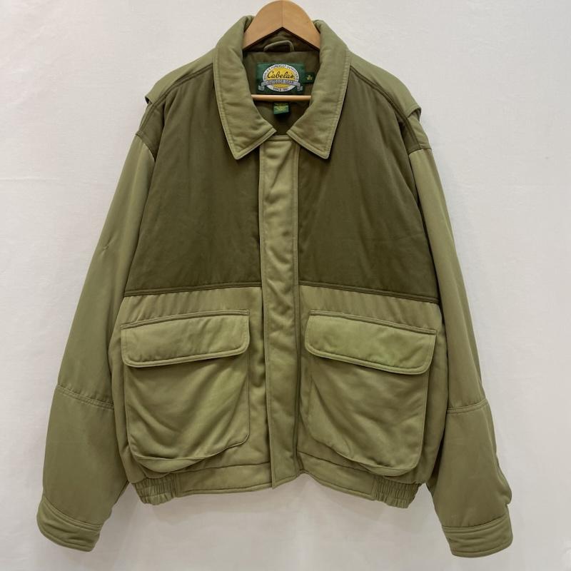 ミリタリー ミリタリー コート コート一般 Cabela s カベラス 90s 00s ハンティング ジャケット XL カーキ / カーキ / khaki メンズ USED 古着 中古 50167336